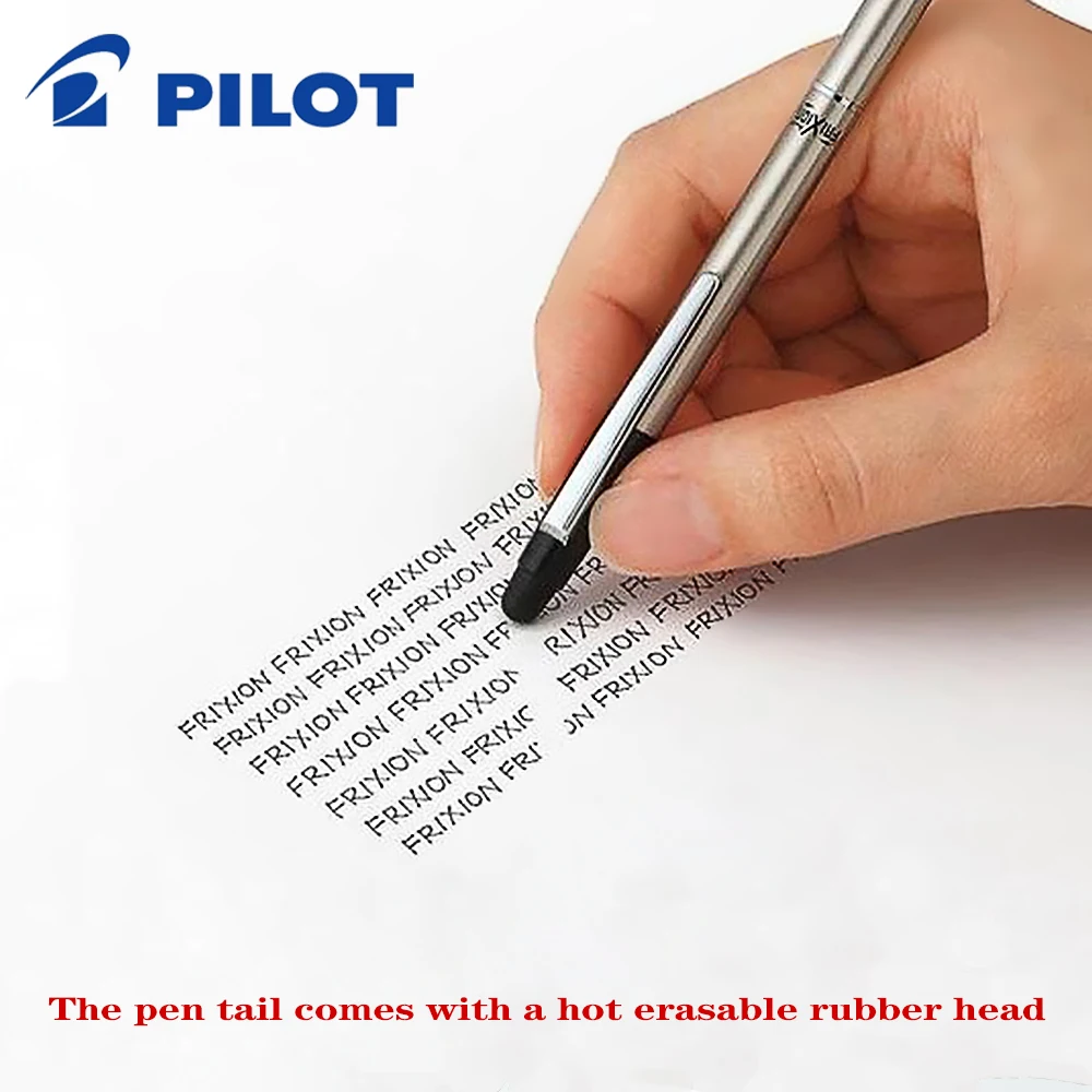 1PC Japan KOKUYO Frixion Ball Slim 0.38mm Metal Erasable Gel Pen Rollerball Pen Back To School Kawaii Stationery