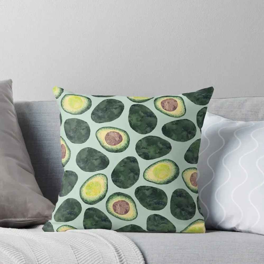 Avocado Addict Throw Pillow Custom Cushion Cushion Covers For Living Room Pillow