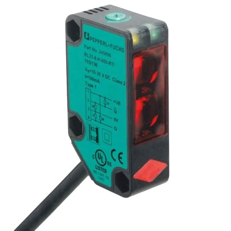 OBT150-R100-2EP1-IO  P+F Triangulation photoelectric sensor with background suppression function New original genuine