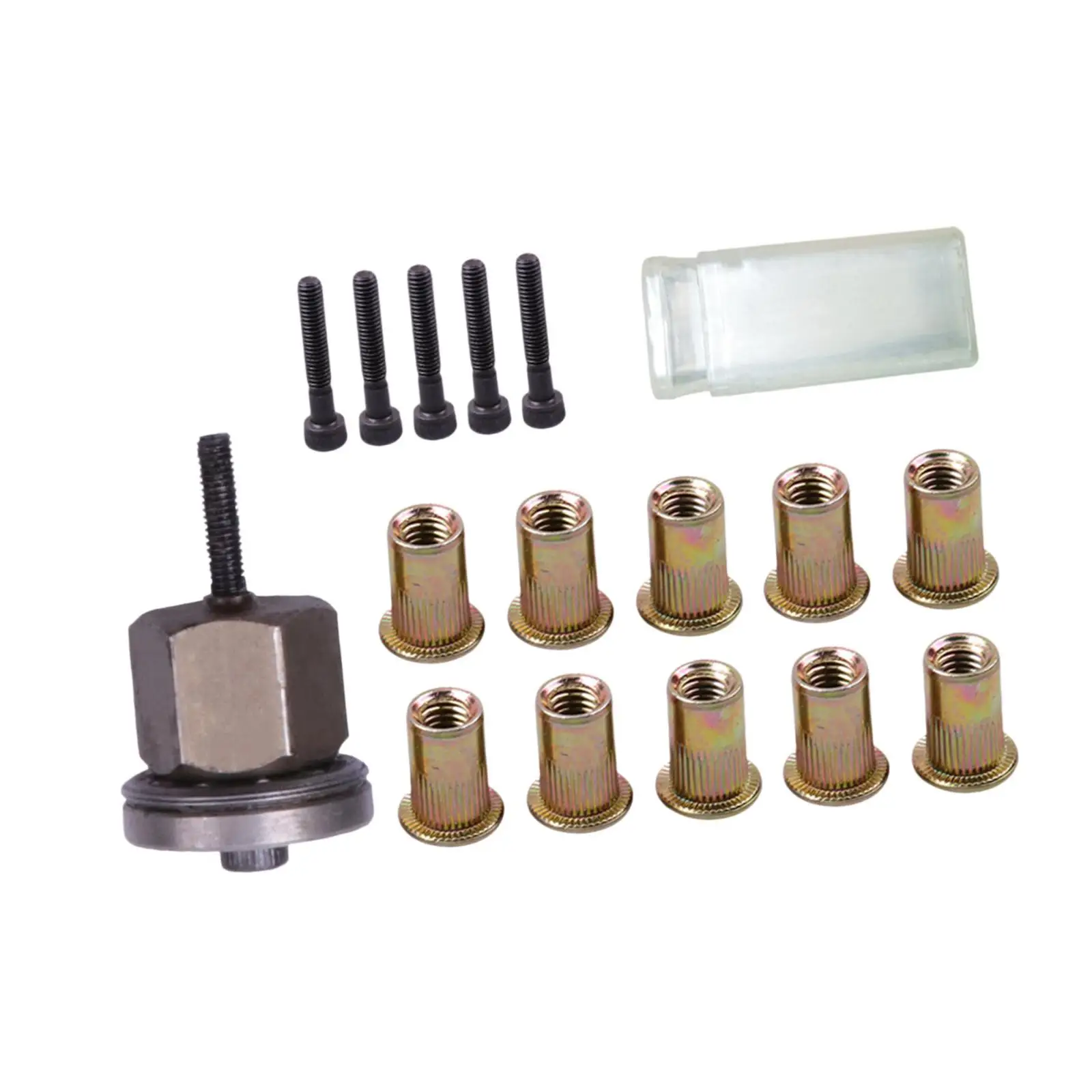 Hand Rivet Nut Tool Pull Female Head Rivet Nut Insert with Rivet Nuts Nut Mandrels for Repairing Door and Window Production