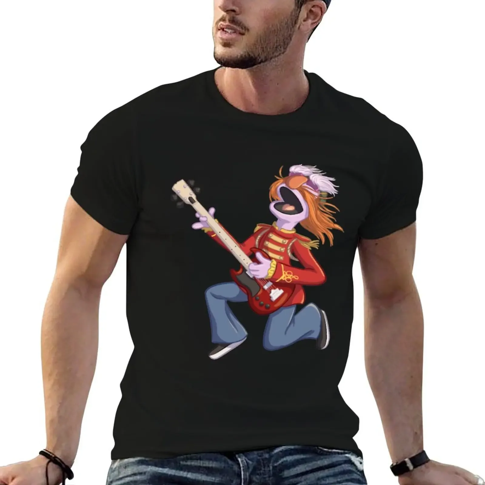 Floyd Pepper T-Shirt quick-drying vintage Short sleeve tee mens clothing