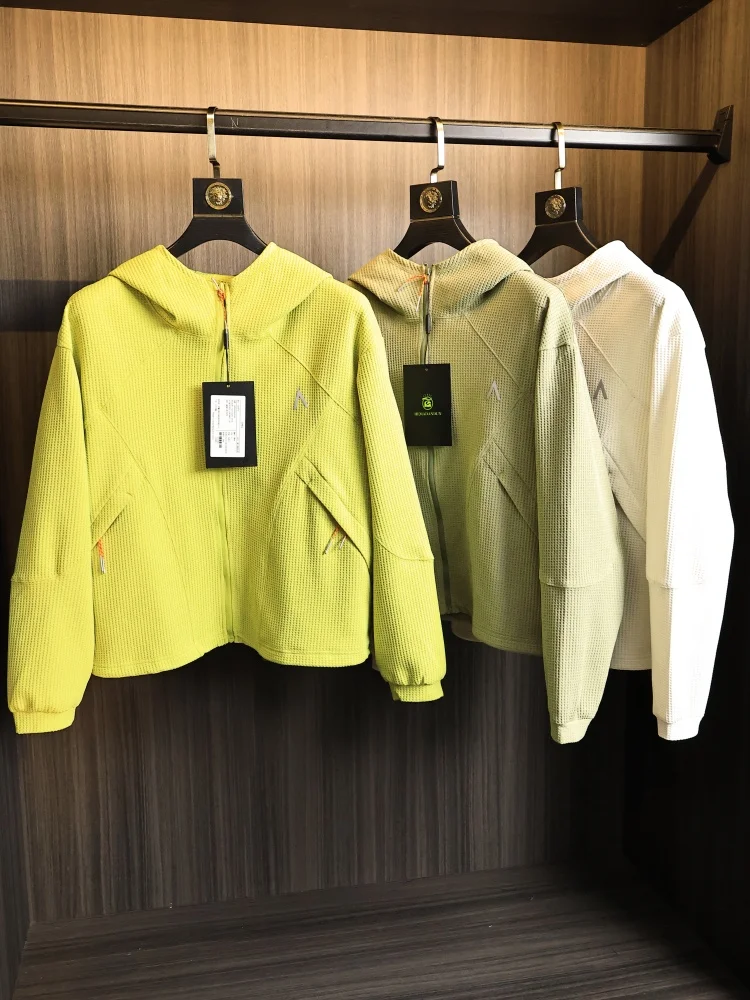 Washed Texture Harem Style Casual Hooded Open Cardigan Jacket for Men And Women Spring Season Fashion Urban Polyester Fiber