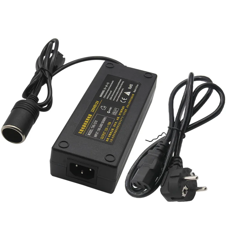 Car Power Adapter Cigarette Lighter Converter Power Convert AC to DC 110V/ 220V to 12V 6A Power Adapter Supply Lighter