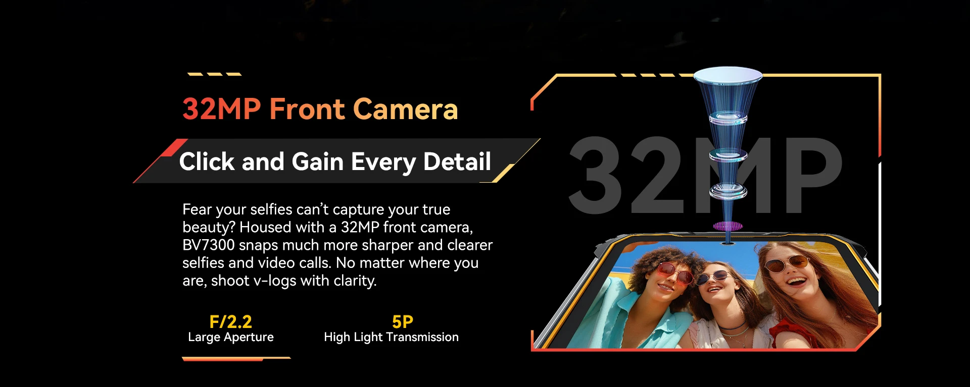 Blackview BV7300 Rugged Phone, 6GB+256GB, Android 14 Gaming Phone,15000mAh+45W Rugged Smartphone, 50MP+30MP Camera NFC/Dual SIM