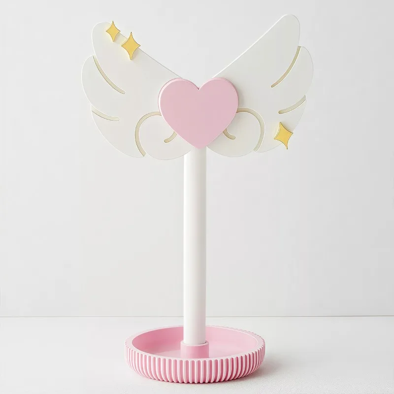Headphone Stand Customized Cute Pink Magic Wand Head-mounted Headphone Display Stand Desktop Storage Rack Headphone Accessories