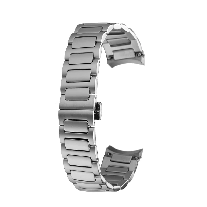 Stainless Steel Watch Band For MIDO M049 New Multiport TV M049526 Quick Release Metal WatchBand Bracelet 22mm Curved Replacement