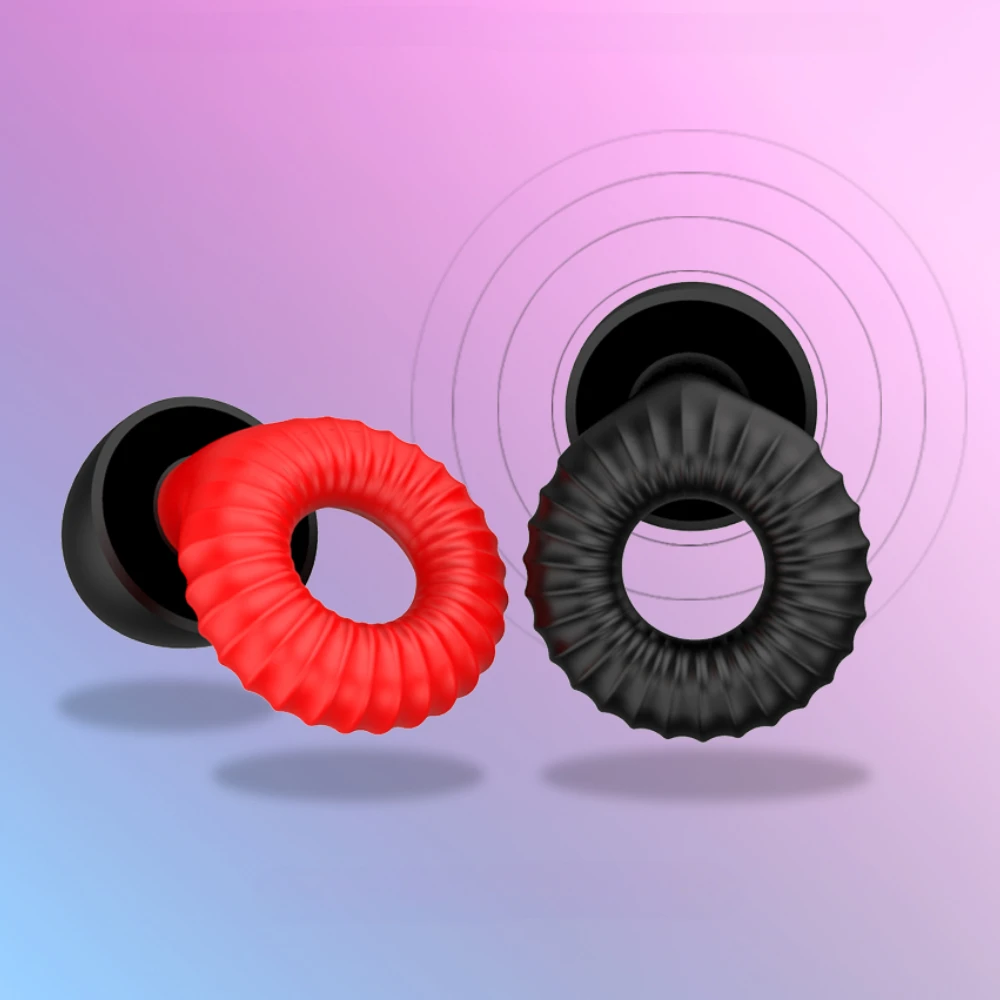 

Soft Silicone Circular Noise Cancelling Earplugs for Sleep Aid Waterproof Swimming Earplug for Hearing Protection Ear Protectors