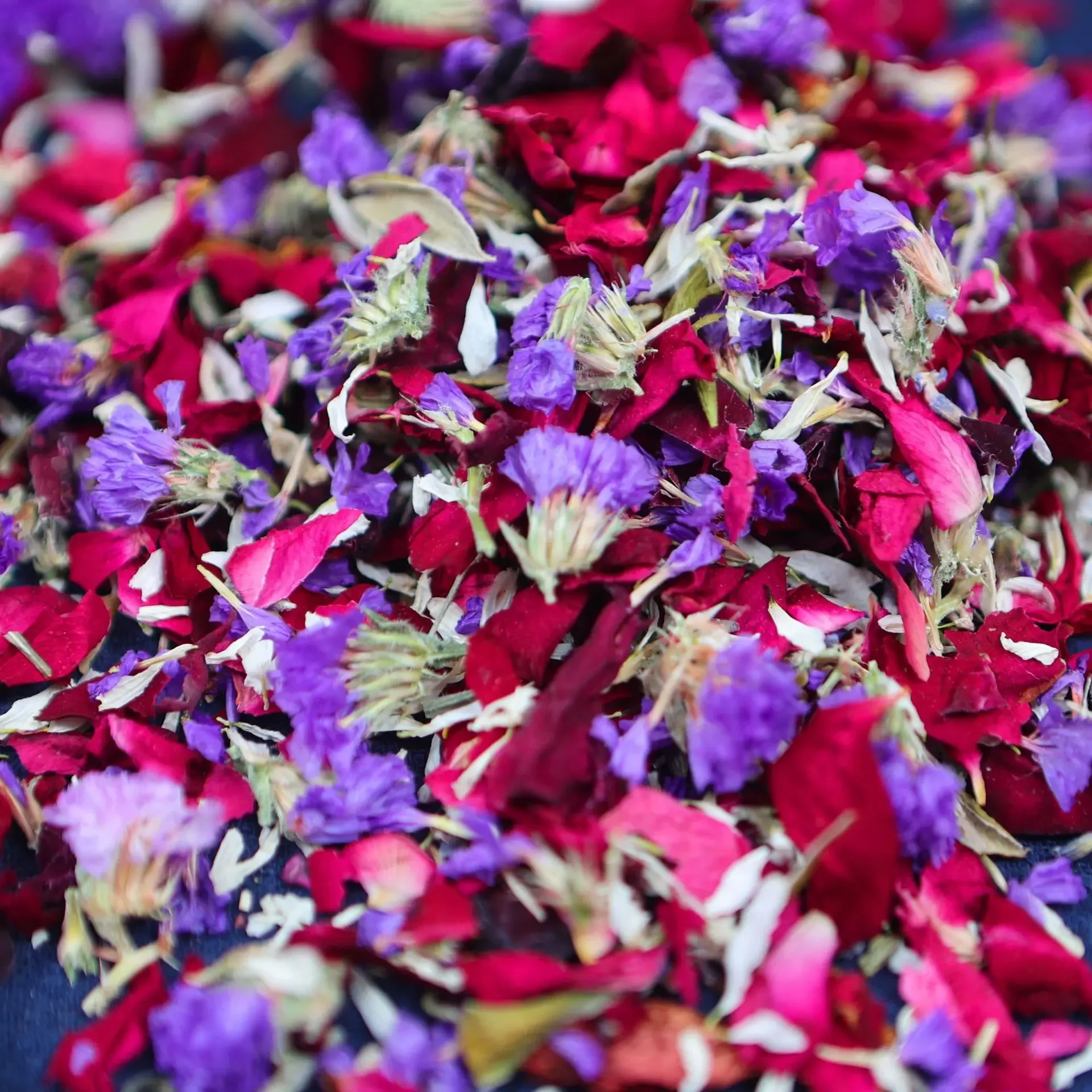 

300G (30 PACKS) Wedding Confetti Dried Flower 100% Natural Petal Biodegradable Pop Bridal Shower Holiday Party DIY Rose Cone