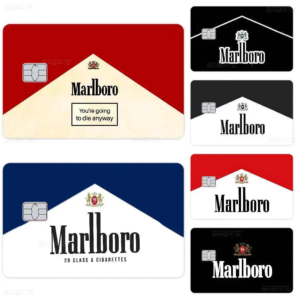 Pegatina Retro M-Marlboro 100% en Oferta para Tarjetas de Crédito, Débito, Bancarias y de Autobús