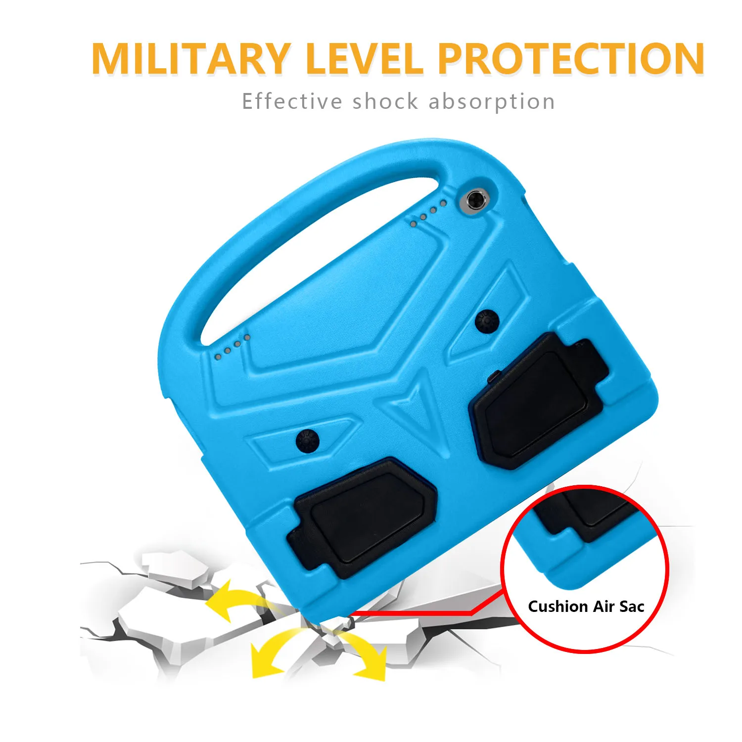 حافظة لهاتف لينوفو تاب M10 FHD PLUS TB-X606F M8 FHD 2nd M10 HD 2nd M10 10.1 "M8/10 HD اللوحي غير سامة إيفا غطاء حماية للأطفال #5