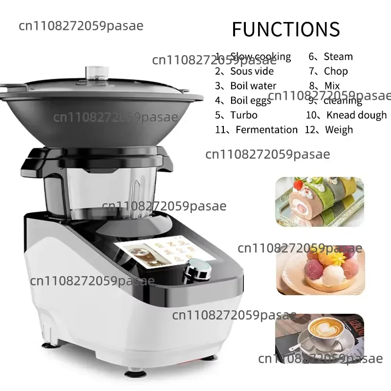 Cooker intellnctional cooking robot