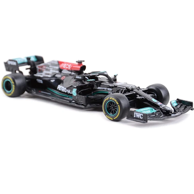 Bburago 1:43 F1 W12 Hamilton #44 Bottas #77 Mercedes-AMG Racing Model Simulation Car Alloy Toy Collection Gift