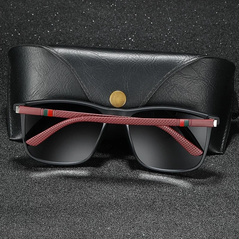 Men Women Fashion Cycling Sun Glasses Travel Driving Fishing Male Eyewear UV400 Luxury Square Vintage Polarized Sunglasses