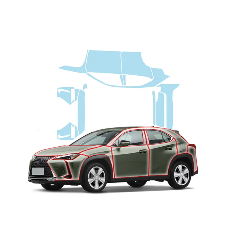 

PPF suitable for Lexus UX paint protection film TPU transparent scratch-resistant kit car invisible transparent accessories
