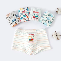 Children's underwear cotton boys and teenagers boxer shorts boxer shorts 5-PCS