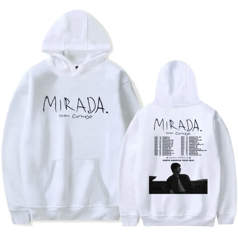 Ivan Cornejo Mirada Tour 2024 Hoodies Merch For Man/Woman Unisex HipHop Long Sleeve Sweatshirts Hooded Streetwear