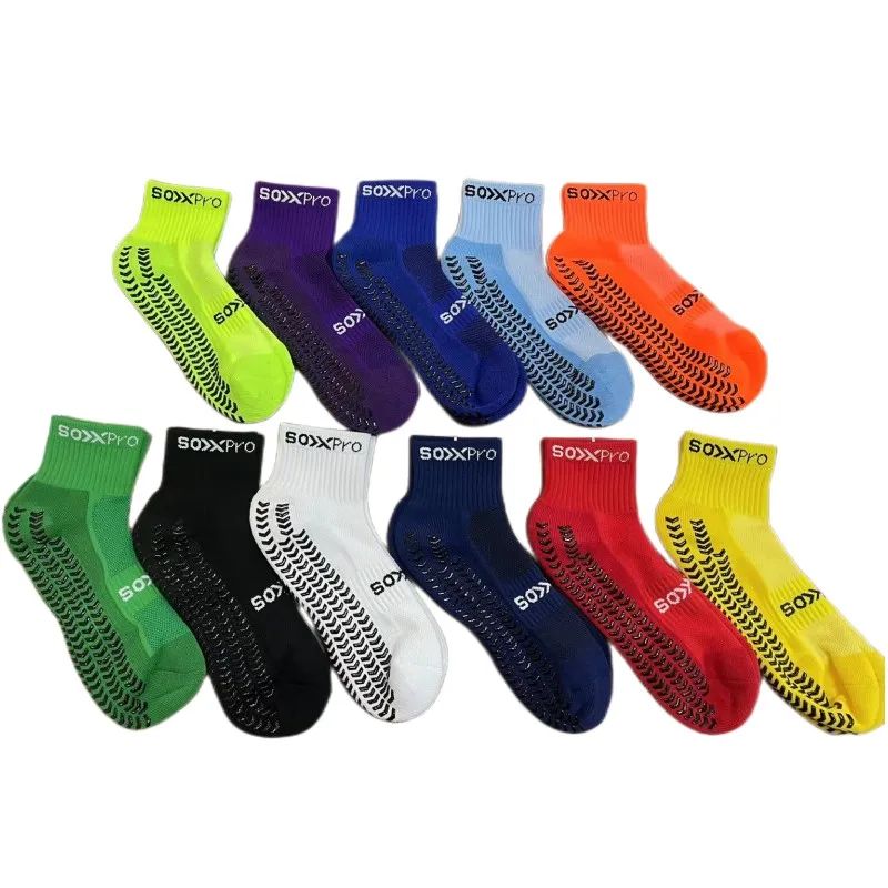 Low Tube Football Socks Anti Slip Soccer Socks Men Women Non-Slip Sport Training Breathable Athletics Match Professional Socks