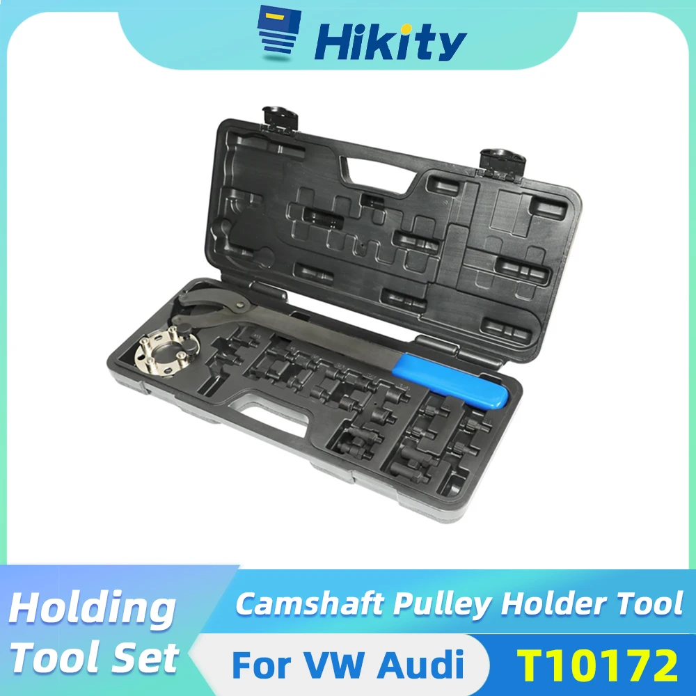 Hikity Timing Locking Sprocket Adjustable Wrench Camshaft Pulley Holder Tool Belt For VW Audi Skoda SEAT OEM T10172 T10554