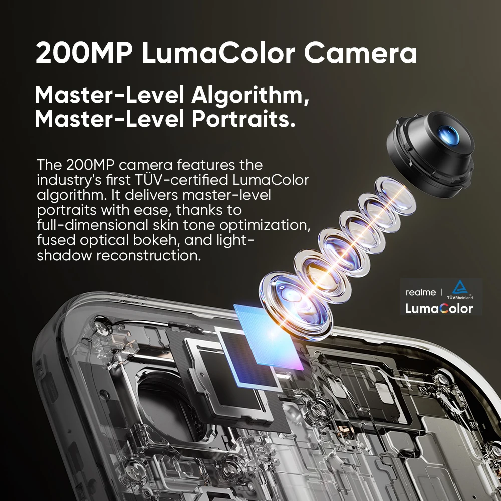 Nuevo lanzamiento: Versión UE del smartphone realme 16 Pro 5G, con cámara LumaColor de 200 MP, pantalla AMOLED de 6500 nits, batería de 6500 mAh y carga de 45 W 6