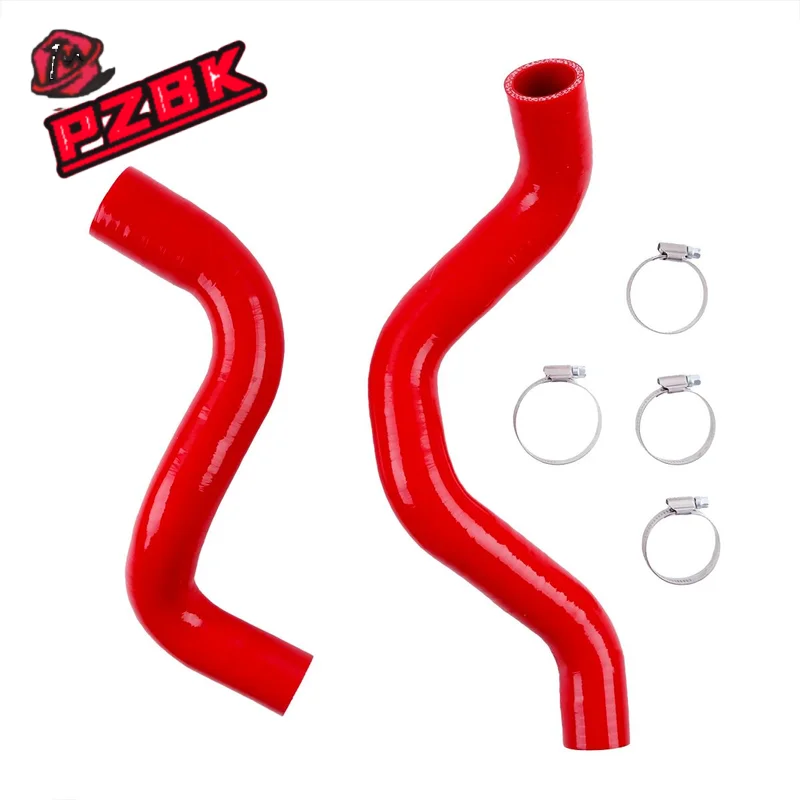 2PCS For GM 3800 Pontiac Grand Prix / Chevy Impala Monte Carlo 3.8L Silicone Radiator Upper Lower Hose Pipe Kit