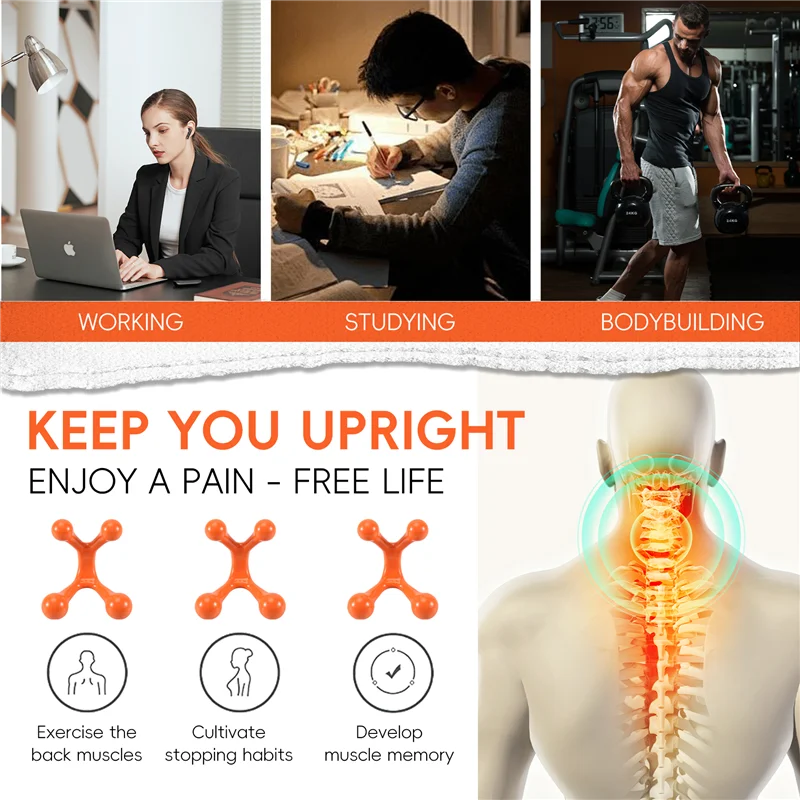 

AA20-Практический ручной массажер для спины, шеи, всего тела, спа-терапия, ручной точечный массаж, домашний инструмент для ухода за здоровьем