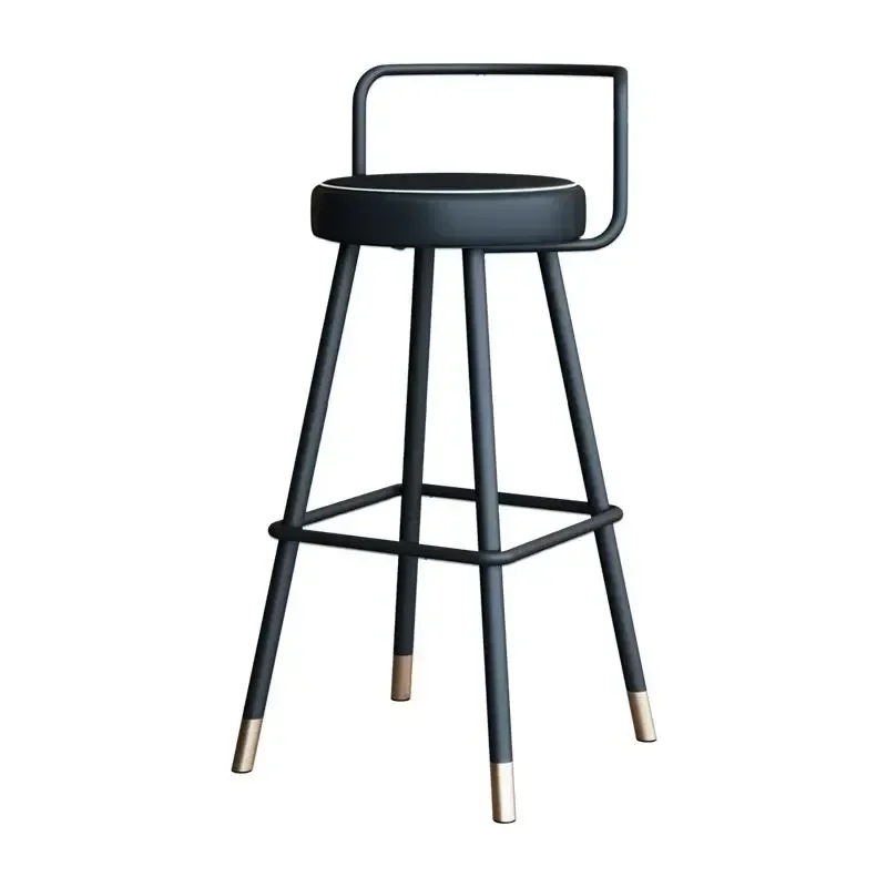 مقصف منصة مشروبات كرسي فاخر إطار معدني منجد فو الجلود الأمريكية الخفيفة الكبار عالية البراز لجزيرة المطبخ