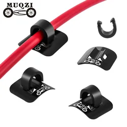 MUQZI 2/4pcs MTB Cable Guide Clamp Bike Brake Shift Cable Guide Clip Hydraulic Brake Hose Fixed Buckle