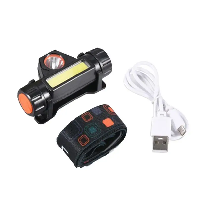 

Head Lights For Forehead Running Headlamp LED Headlamp Rechargeable Head Flashlight For Adults Head Lamps With Magnetic Base For