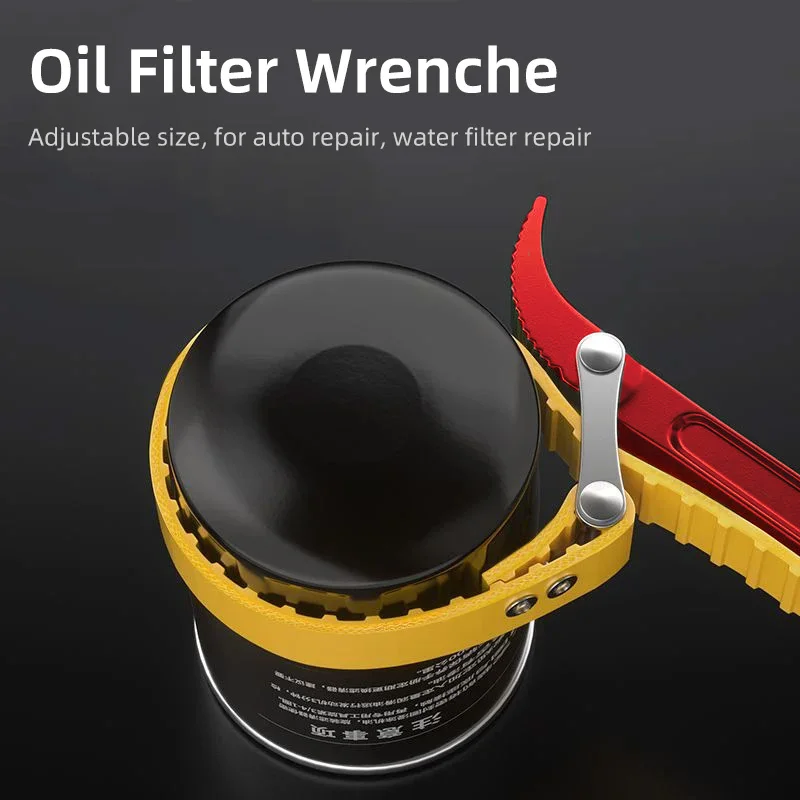 

8-inch oil filter puller Belt wrench Belt wrench Chain wrench Belt opener Adjustable belt opener Filter removal tool