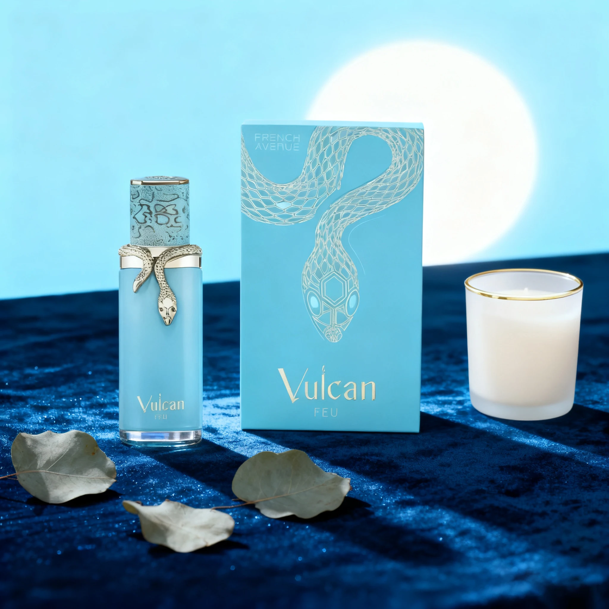 Новый мужской парфюмерный спрей Vulcan Feu French Avenue Fragrance World на 3,4 унции, стойкий и очаровательный цветочный аромат - без алкоголя, нет