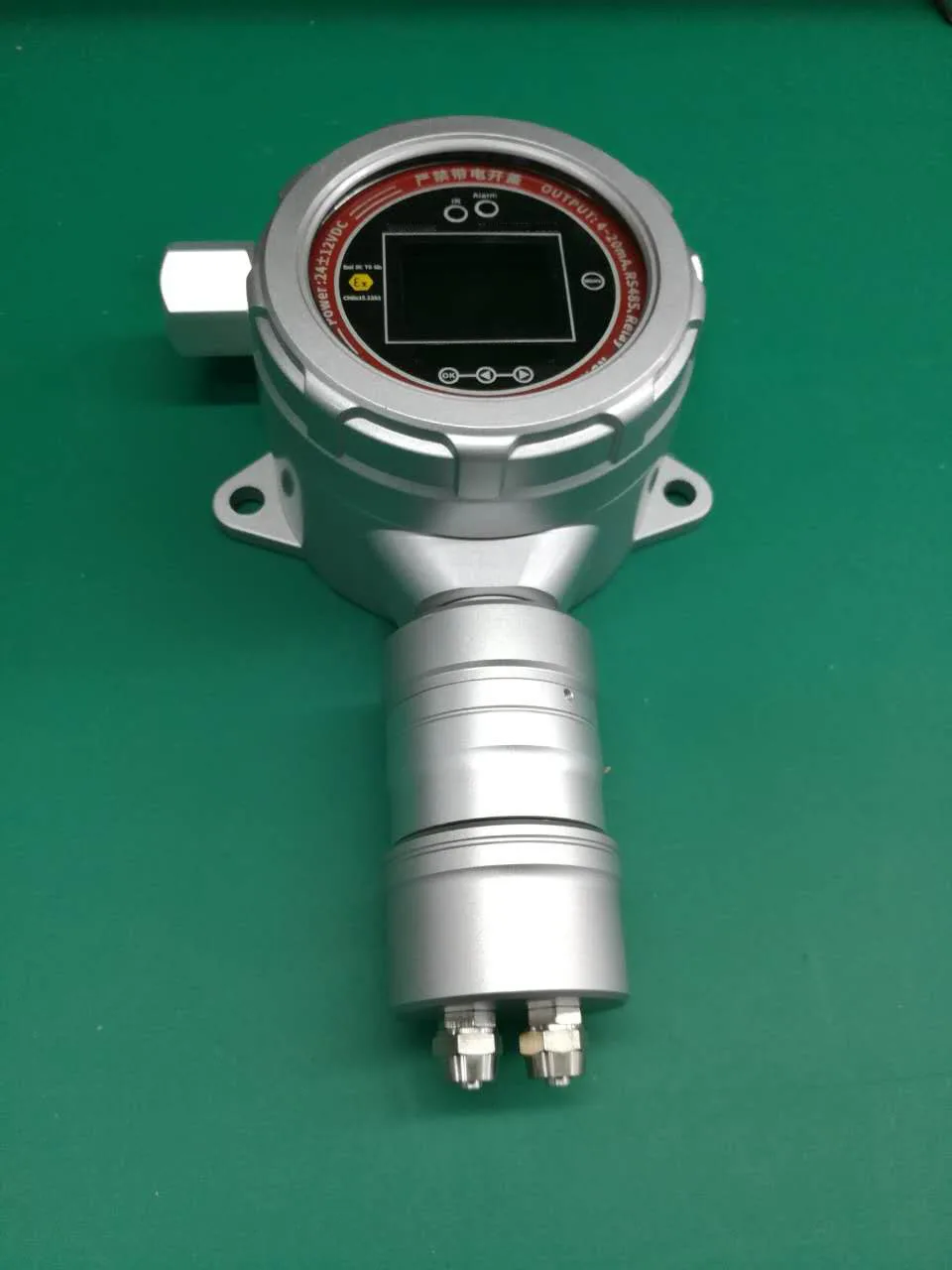 SKZ2050B- O2 Detector de gas fijo en línea detecta micro concentración de oxígeno en sensor de O2 de circonio de hidrógeno