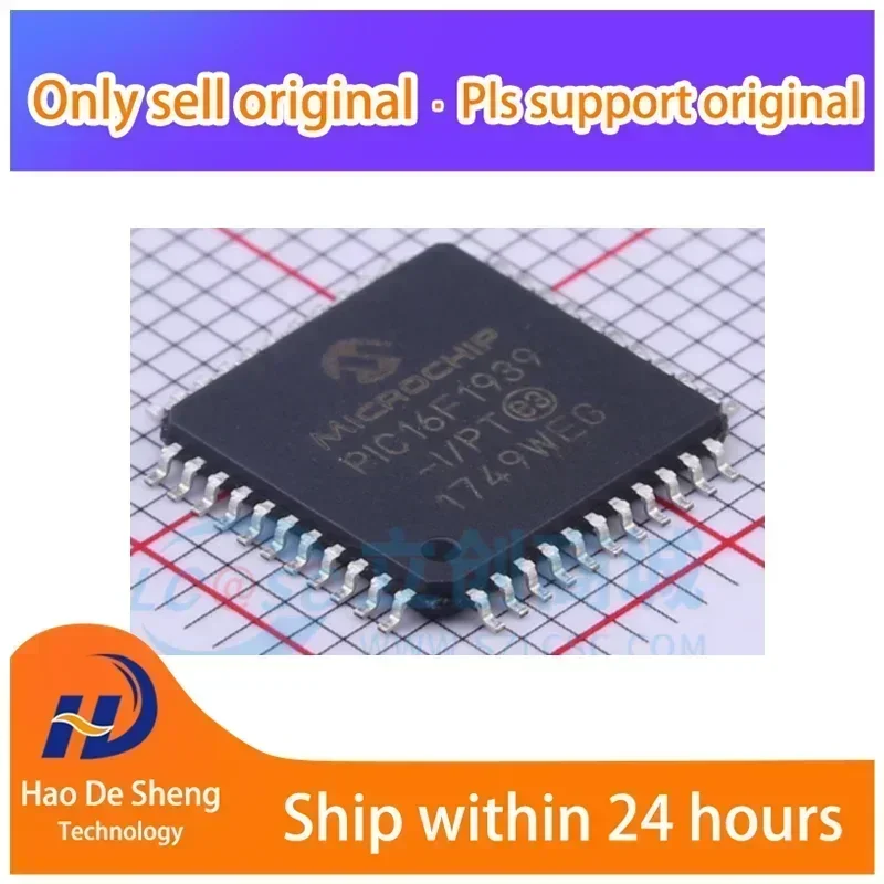 

10 шт./лот PIC16F1939-I/PT PIC16F1939 TQFP44 Новые оригинальные в наличии