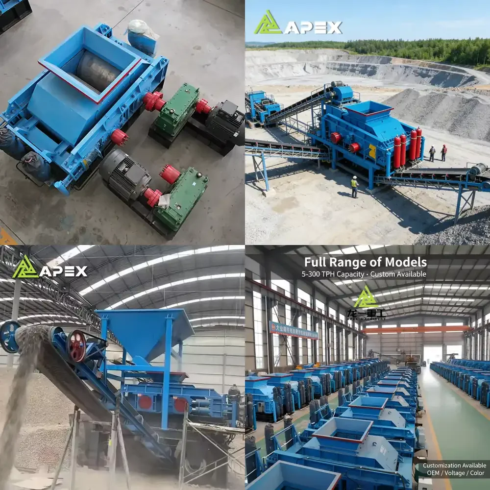 

Sand Making Plant Roll Crusher Advanced Design High Efficiency Easy Control Low Operation Cost Durable For Wholesale