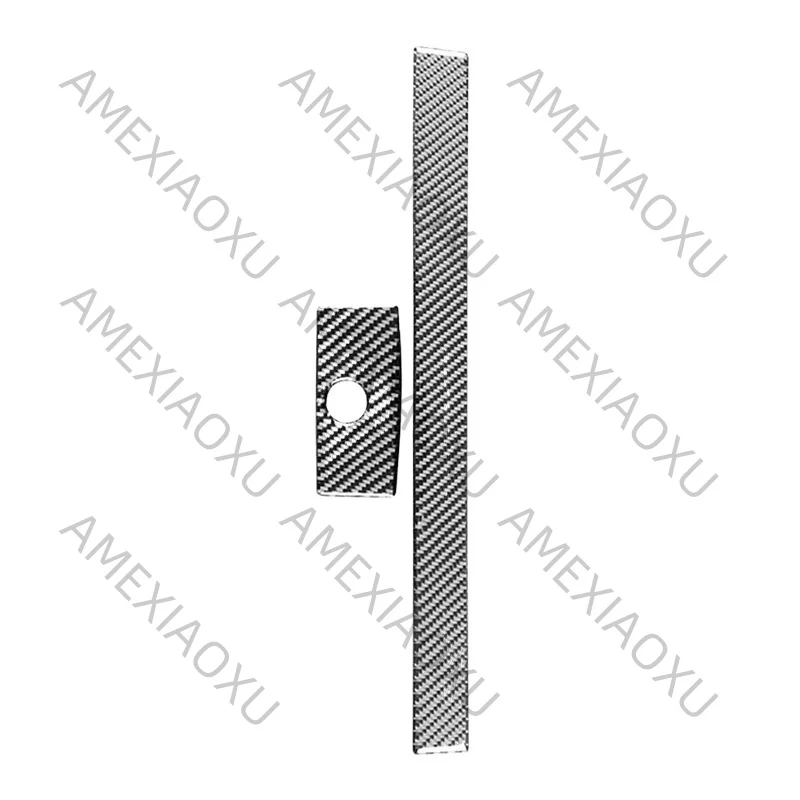 Well For Ford Ranger 2019-2022 Dash Strip Trim Storage Box Handle Cover Car Decoration Sticker AMEXIAOXU