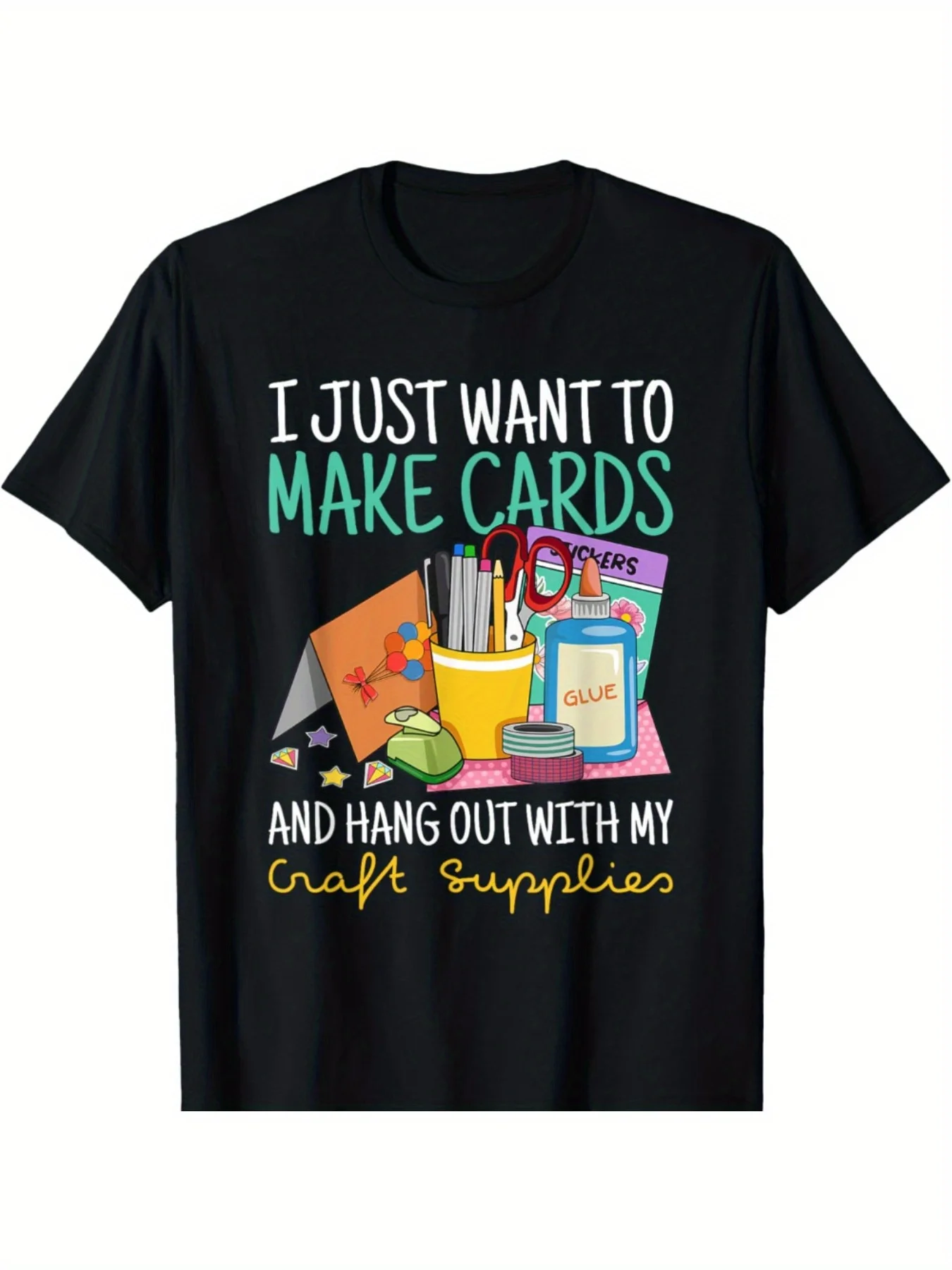

Handmade Card Making Design for a Card Maker T-Shirt