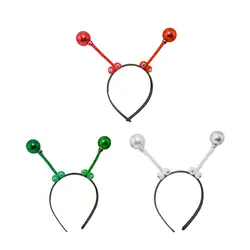 Alien Headband Hair Hoop Headdress for Kids Adults Novelty Martian Antenna Headband Headwear for Space Theme Party New Year