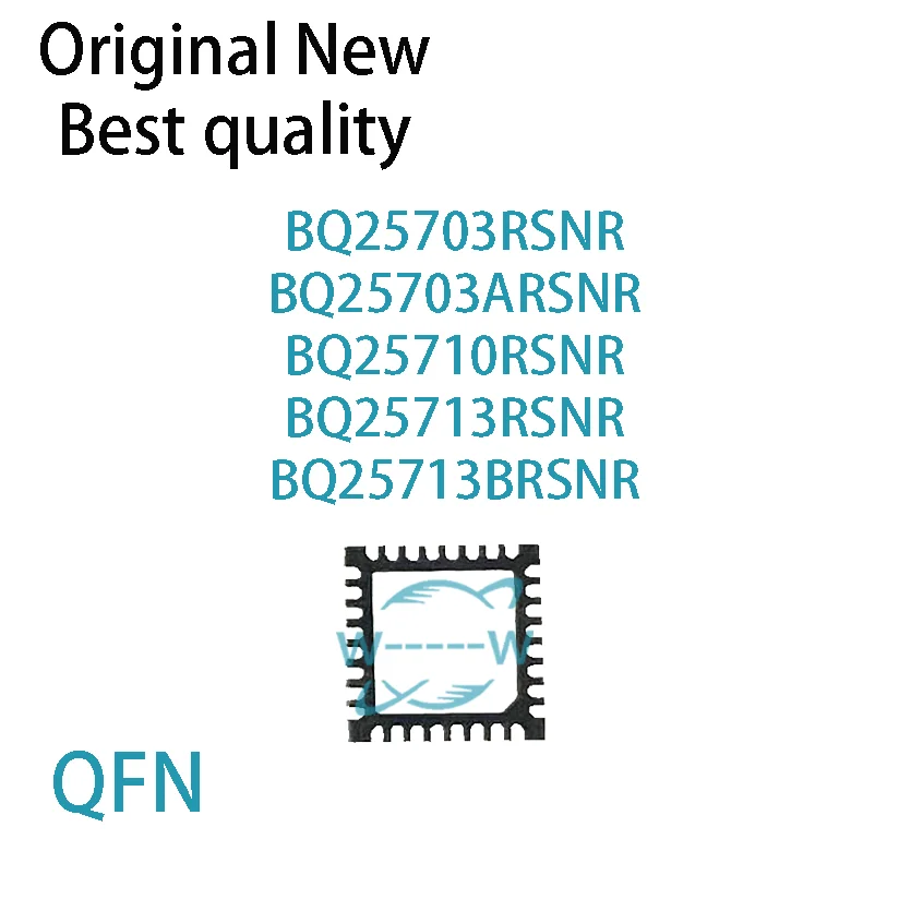 (2 PCS)NEW BQ25703 BQ25703A BQ25710 BQ25713 BQ25713B RSNR QFN IC Chip electronic