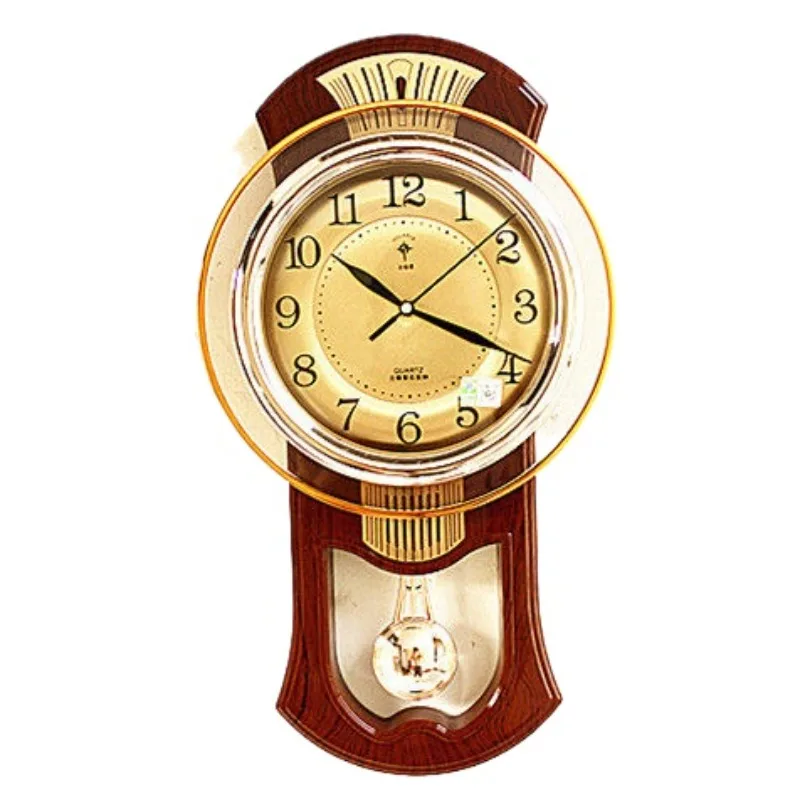 

Настенные часы для гостиной, бесшумные кварцевые часы, настенные часы для спальни с маятником.