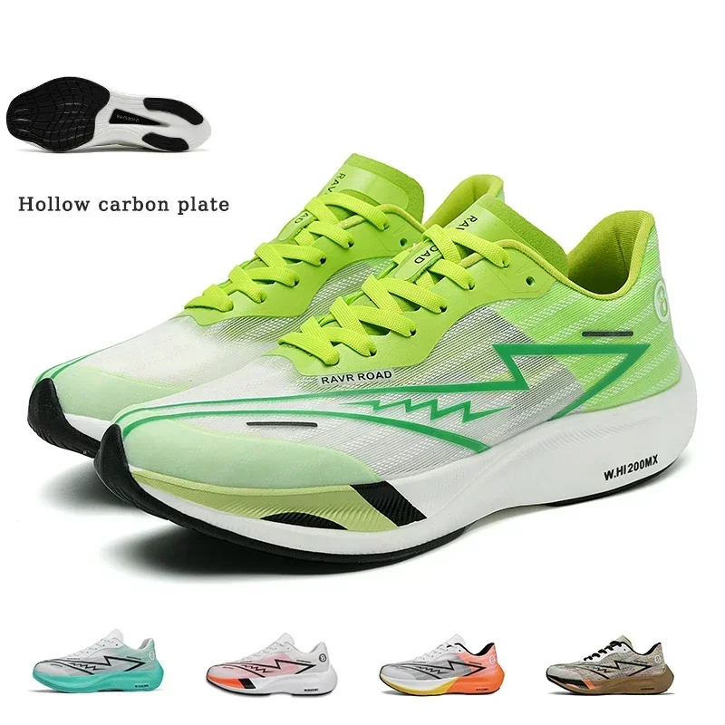 Running Shoes Men High Quality Full Palm Carbon Plate Cushion Professional ​Training Shoes Lightweight Wear-Resistant Sneakers