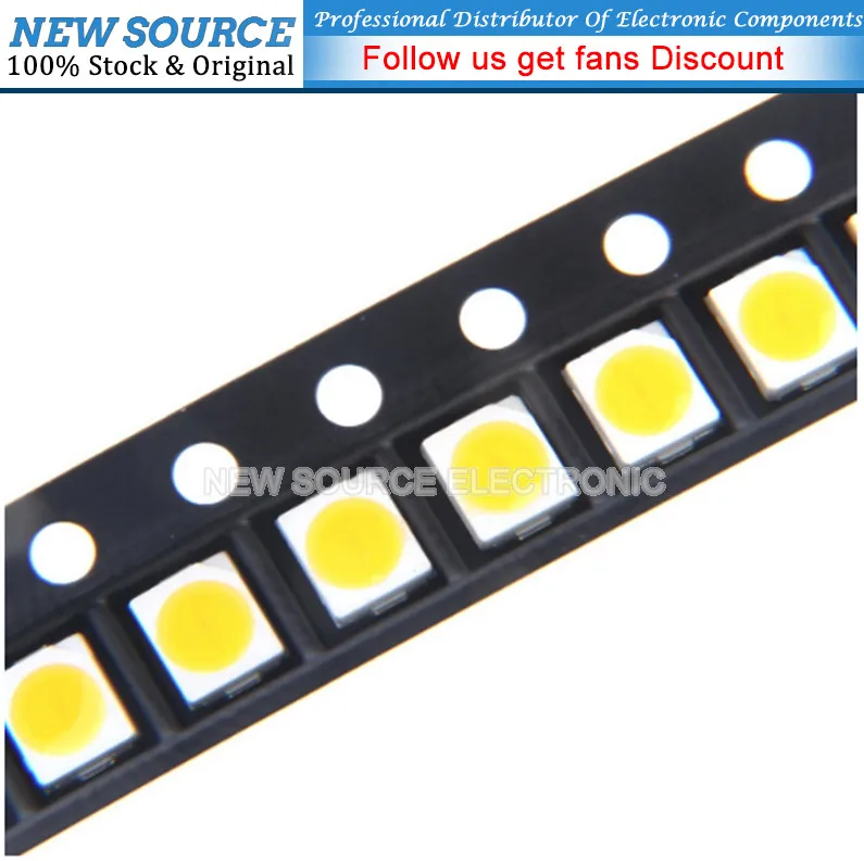 100 sztuk/partia diody LED SMD 3528 1210 diodowe Diodo Diodo Diodo zestaw zielony czerwony ciepły biały lód niebieski żółty różowy fioletowo-UV