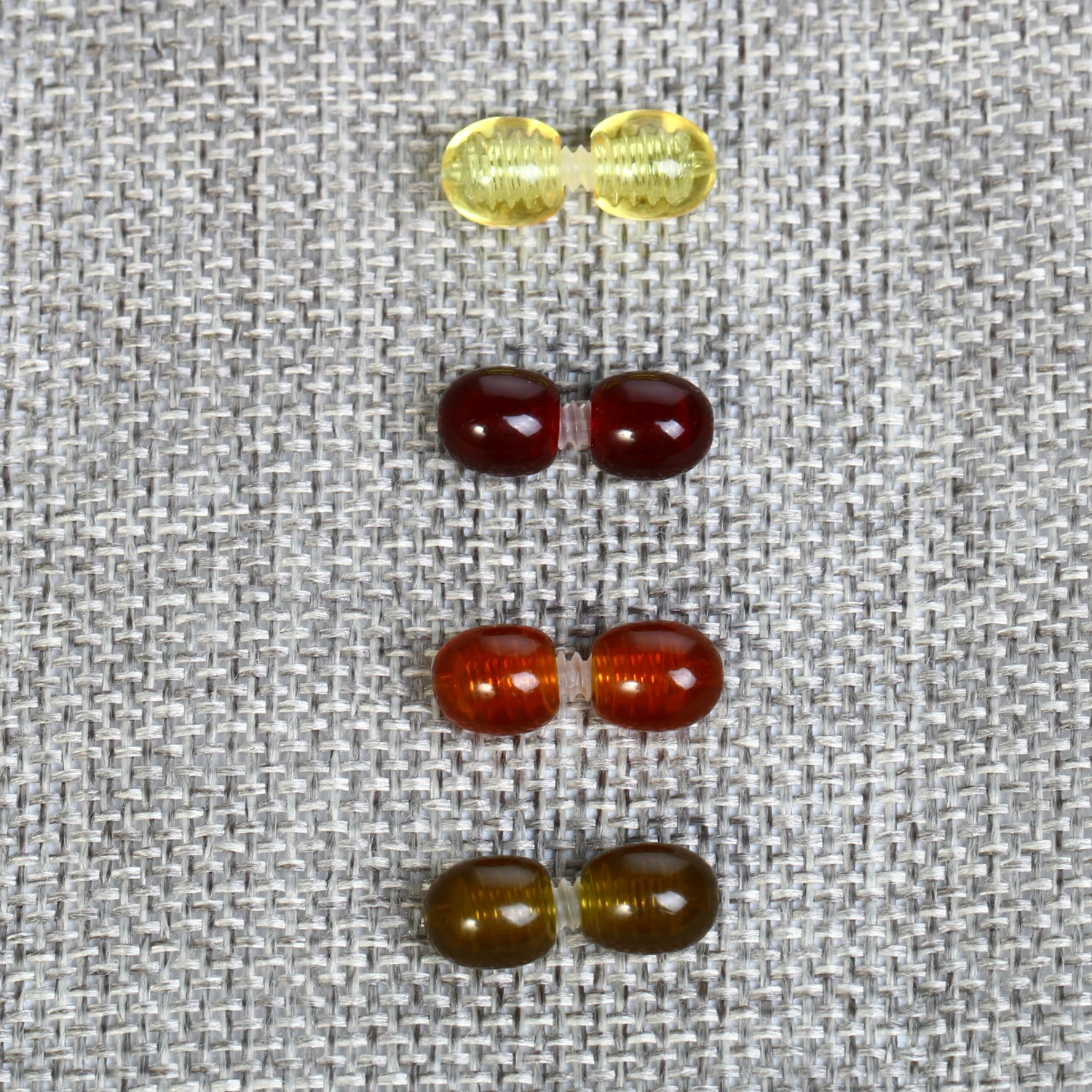 مشابك خيوط بلاستيكية من العنبر ، مشبك موصل لخرزات الأمان لقلادة الإغلاق ، إبزيم مخفي للمجوهرات سهل الاستخدام ، 5: ، #3