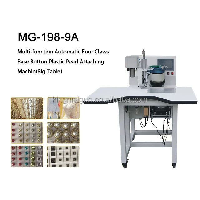 Automatic Beading Attaching Machine Pearl Setting Nail Beads Fixing Machine