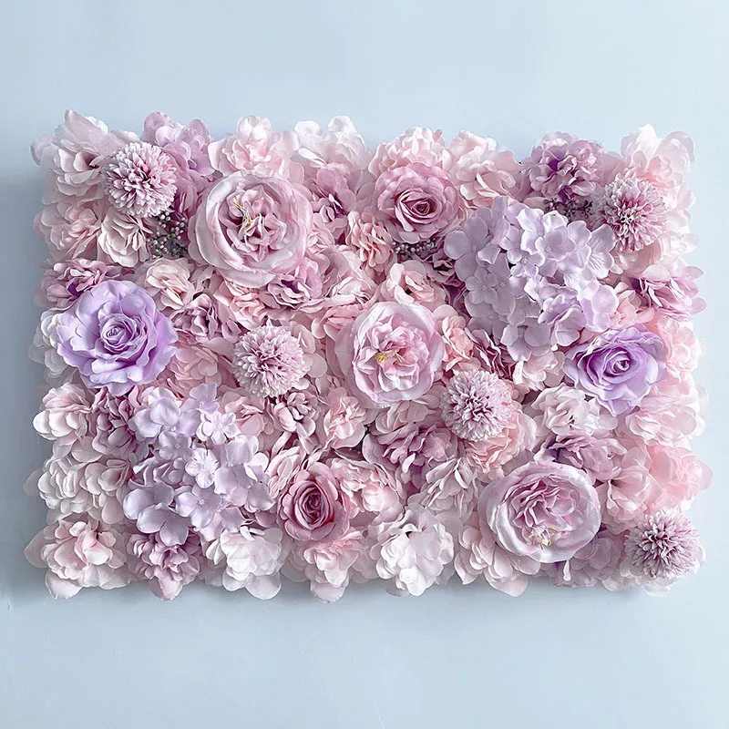 

Artificial Flower Wall Panel 3D Rose Flower Background Artificial Rose Wall Party Wedding Backdrop Bridal Shower Home Decor