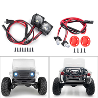 RCGOFOLLOW RC Car LED Light Headlights Taillight for Vanquish Products VS4-10 Phoenix VPS09007 1/10 RC Crawler Car Upgrade Parts
