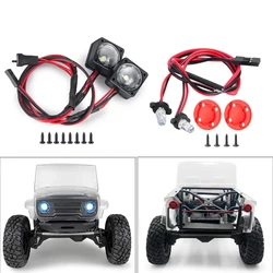 RCGOFOLLOW RC Car LED Light Reflektory tylne do produktów Vanquish VS4-10 Phoenix VPS09007 1/10 RC Crawler Car Upgrade Parts