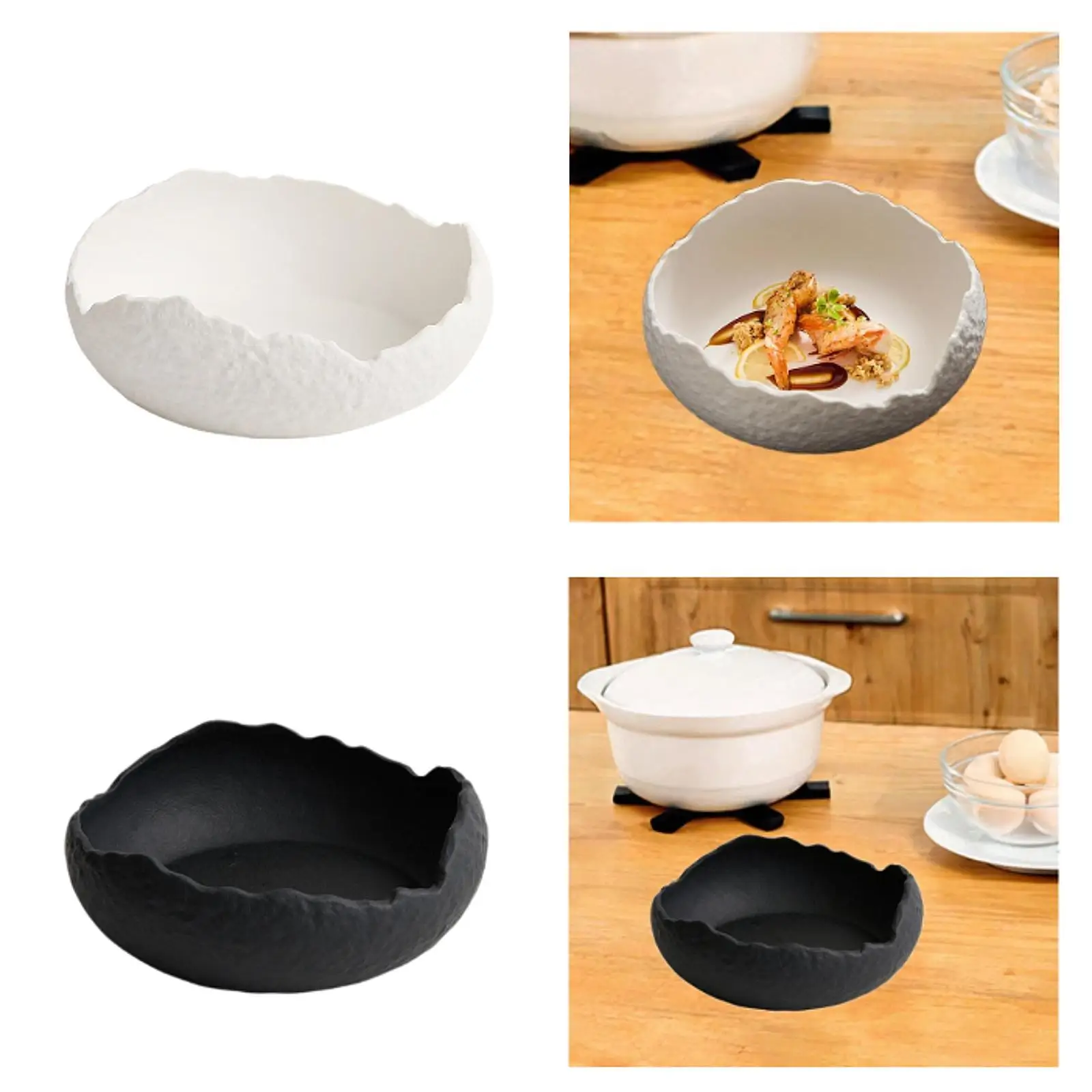 

Ceramic Dinner Plate Multipurpose Salad Plate for Home Snack Restaurant