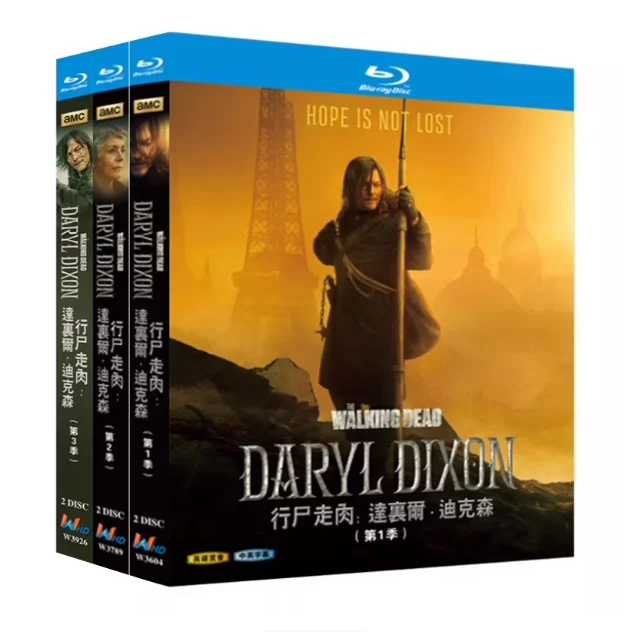 

Blu-ray BD High-Definition US TV Series: The Walking Dead Daryl Dixon Seasons 1–3 6-Disc Set