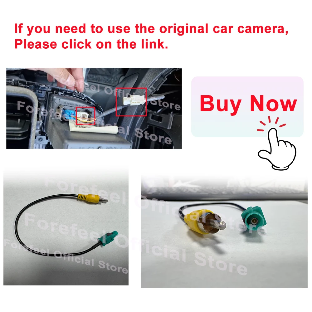 

Для Mercedes Vito W447 2014-2022 оригинальный автомобильный кабель для камеры