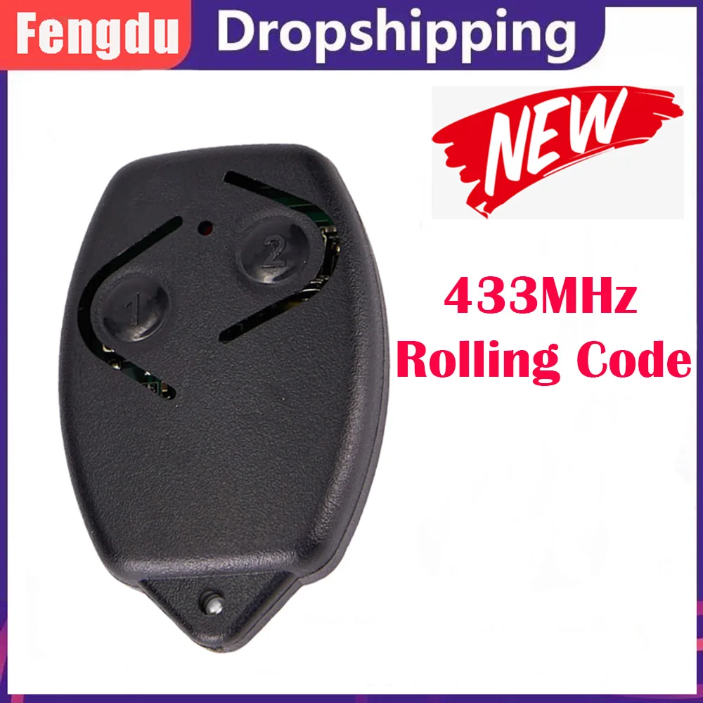 Electronic Garage Door Remote Control 433MHz Wireless Handheld Transmitter 433.92MHz Rolling Code Garage Door Opener Command