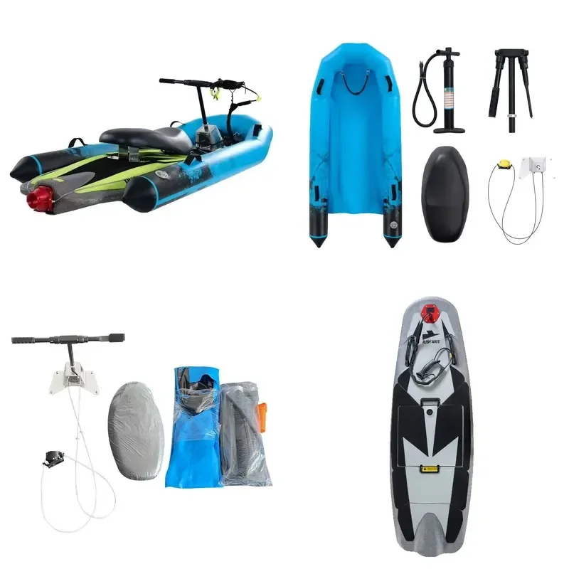 Fashionable 55km/h Electric Surfboard Set with Inflatable Board Seat Accessory for Water Skiing